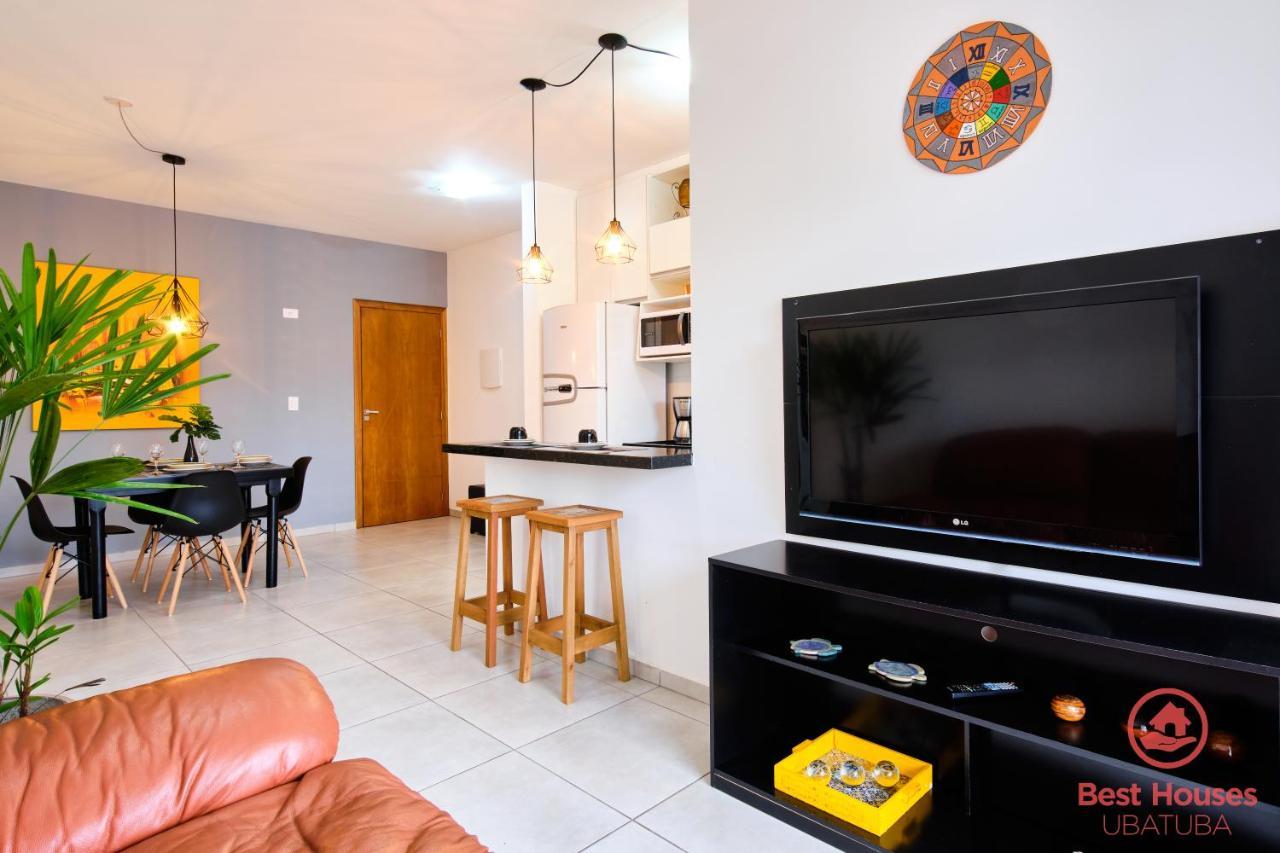 Apartamento Best Houses 5: Piscina, Churrasqueira E Ar Condicionado Ubatuba