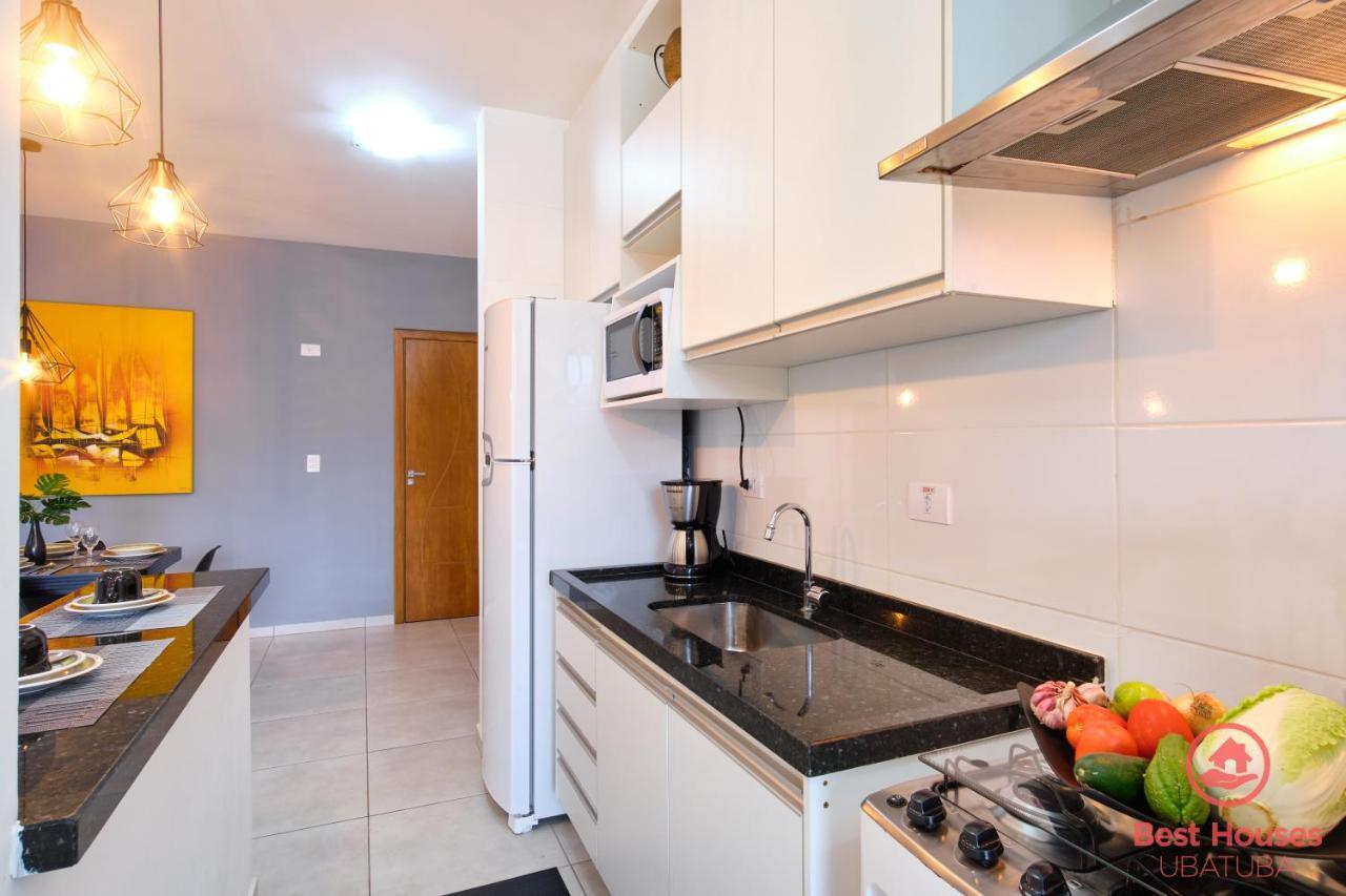 Apartamento Best Houses 5: Piscina, Churrasqueira E Ar Condicionado Ubatuba
